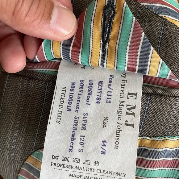 Erving Magic Johnson suit - Picture 3 of 5